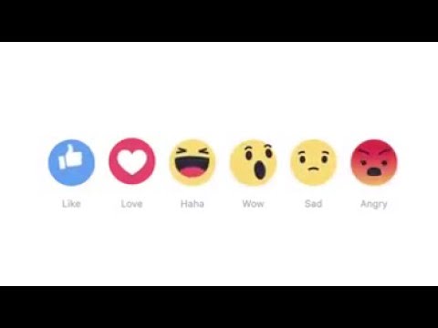 Reaction to Facebook Reactions